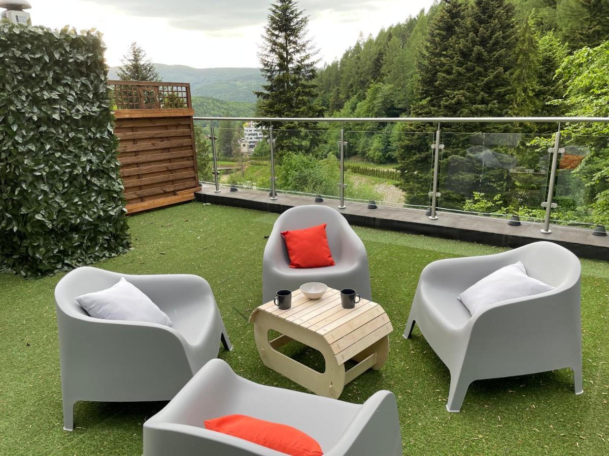 Apartament Kurort Kozubnik - Taras Nad Potokiem Porąbka エクステリア 写真